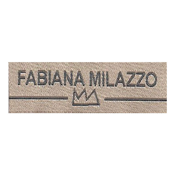 Etiqueta Bordada em Alta Definição - Fabiana Milazzo | Sansil