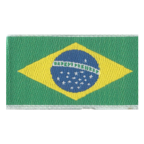 Etiqueta Bandeira do Brasil Pequena | Sansil